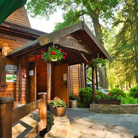 Lüks kamp alanı Wioska Indianska River Park *